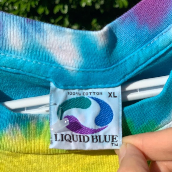 Vintage 1994 The Rolling Stones Liquid Blue Tee - Picture 4 of 4